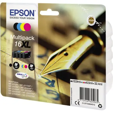 Epson Tintenpatrone 16XL sw/c/m/y 4St Original