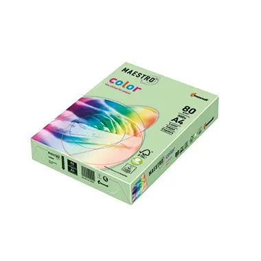 Maestro Kopierpapier color A4 mittelgrün 500Bl. Geprüft