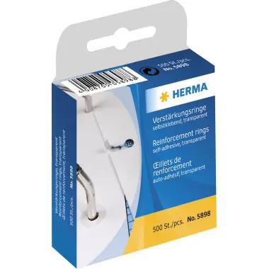 Herma Lochverstärkungsring 12mm transparent 500 St./Pack Sonderangebot