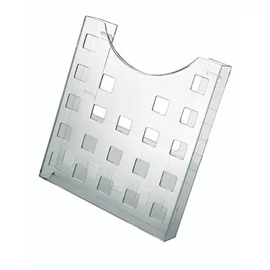 helit Prospekthalter DIN A4 hoch 1Fach PS glasklar Solange Der Vorrat Reicht