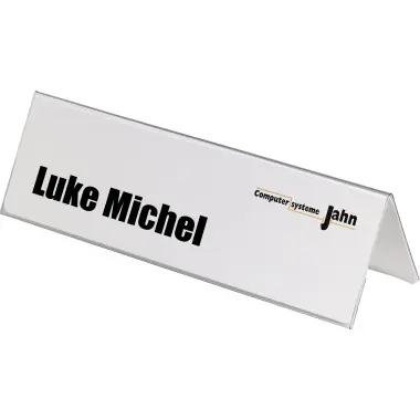 Handgefertigt Durable Tischnamensschild 297×105/210mm tr 25 St.