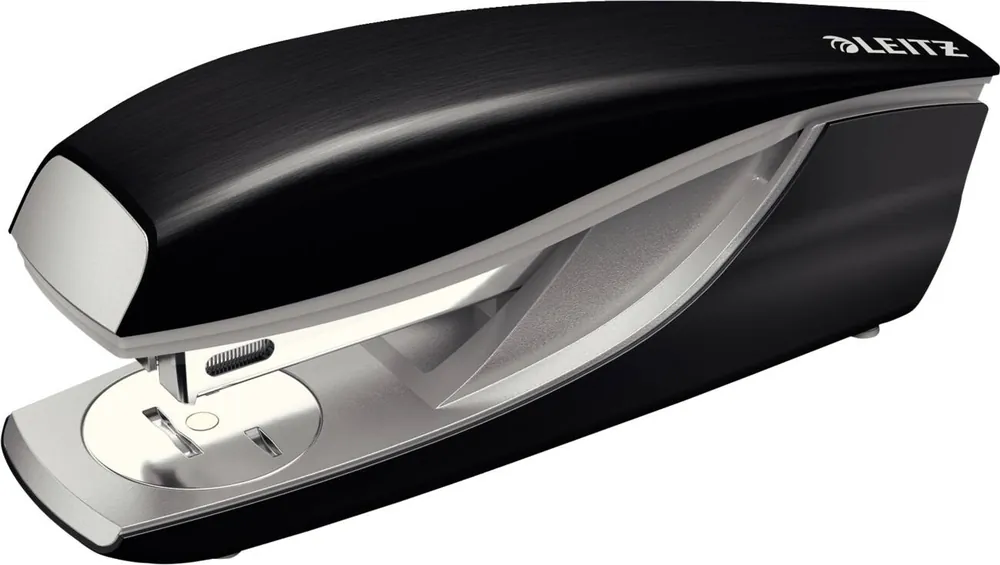 Ab Werk Leitz NeXXt Style Heftgerät 5562 Halbstreifen 30 Blatt Schwarz 24/6, 26/6 Metall