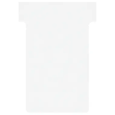 Nobo T-Steckkarte 2002002 Gr2 ws 100St Must-Have