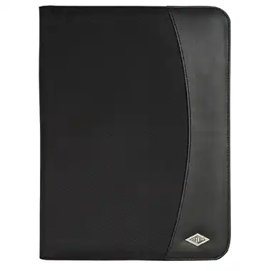 Zertifiziert WEDO Schreibmappe Elegance 585401 DIN A4 Kunstleder schwarz