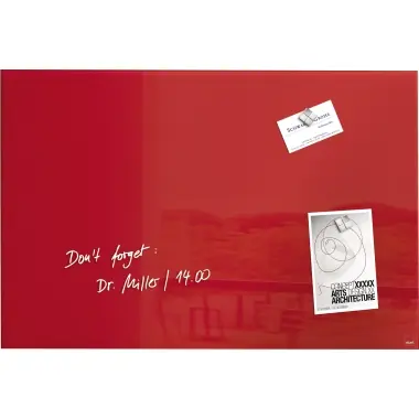 Original SIGEL Glasboard Artverum GL212 1200x900mm rot