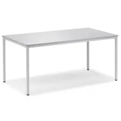 Ab Werk Konferenztisch BASE MODUL 1.200 x 720 x 600 mm (B x H x T) lichtgrau lichtgrau