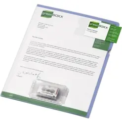 Abverkauf DURABLE Diktathülle blau