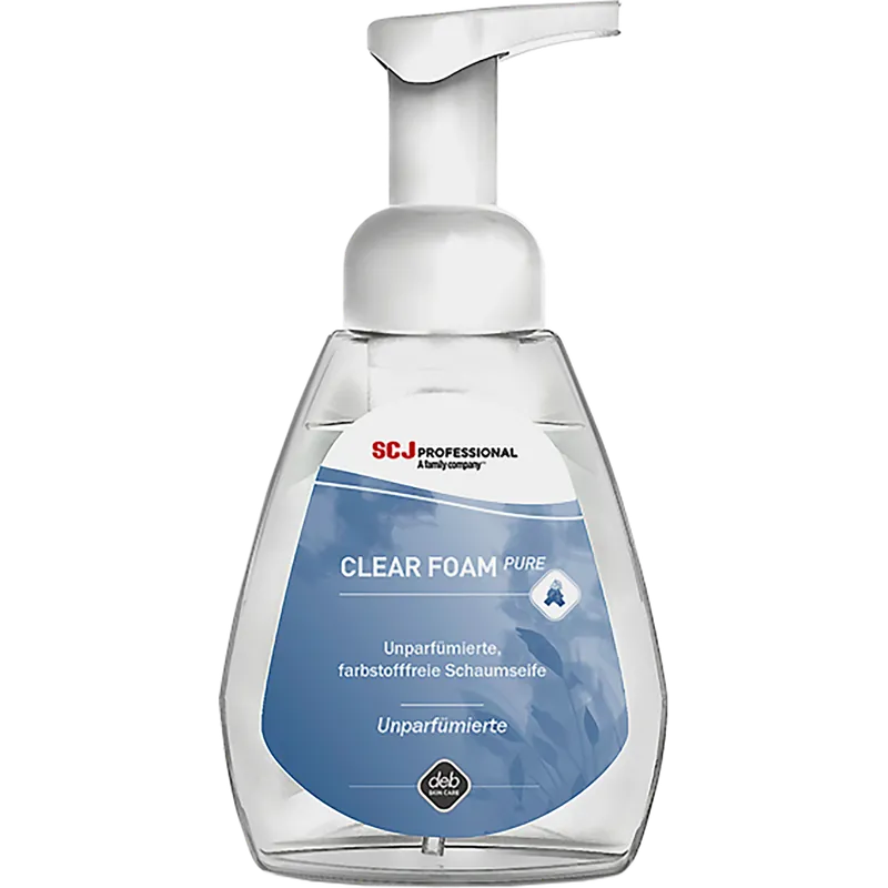 Kostenloser Rückversand CLEAR FOAM Pure Milde Schaumseife