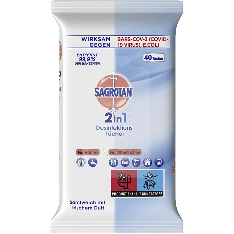 Desinfektionstuch 2in1 Exklusiv