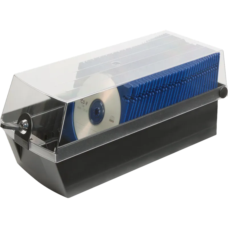 Ab Werk HAN CD-Box MÄX 60 60CDs Schloß schwarz