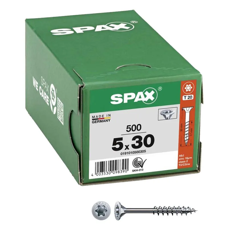 Günstig SPAX® Universalschrauben T20 5×30 500 St.
