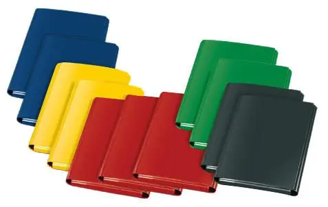 VELOFLEX Sammelmappen DIN A4 rot, blau, gelb, grün, schwarz 12 St. Solange Der Vorrat Reicht