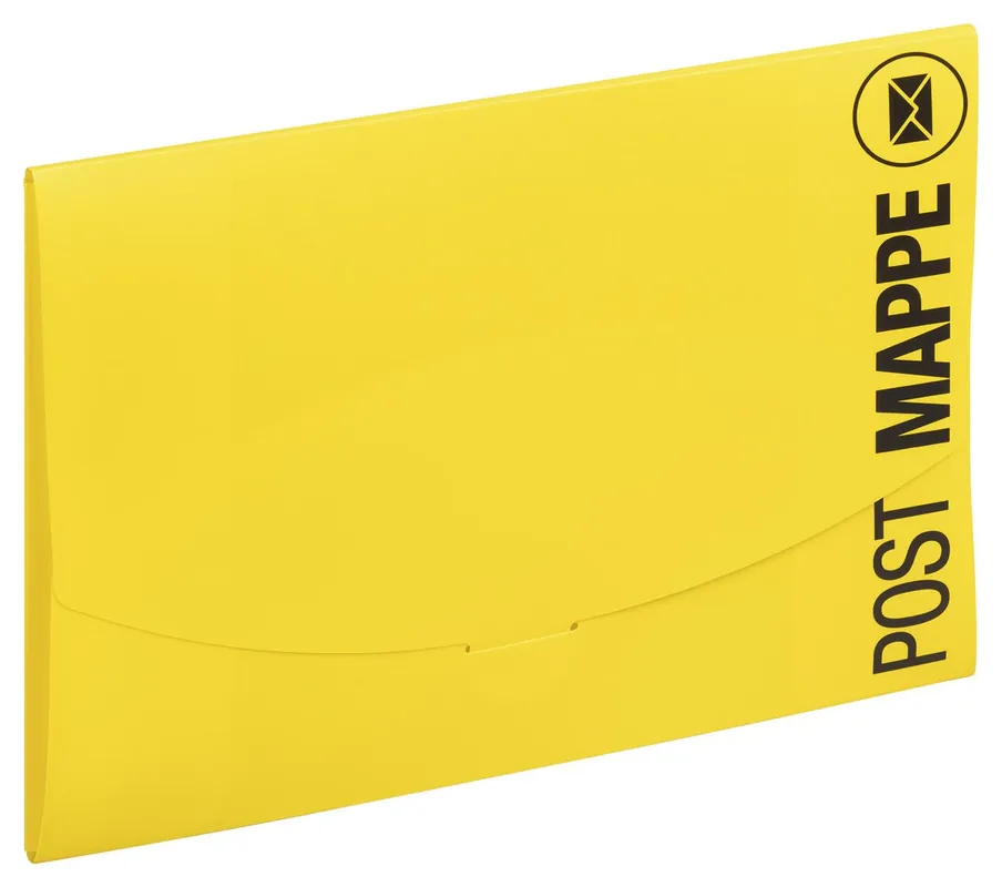 PAGNA Sammelmappe Postmappe Wallet DIN A4 gelb Top-Preis