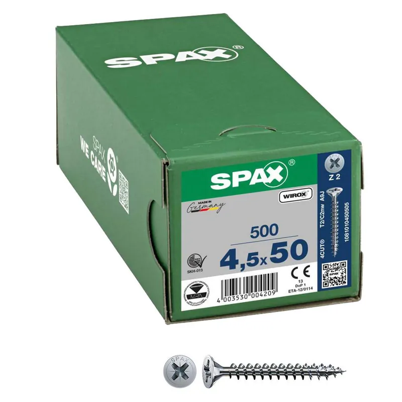 Limited Edition SPAX® Universalschrauben Z2 4,5×50 500 St.