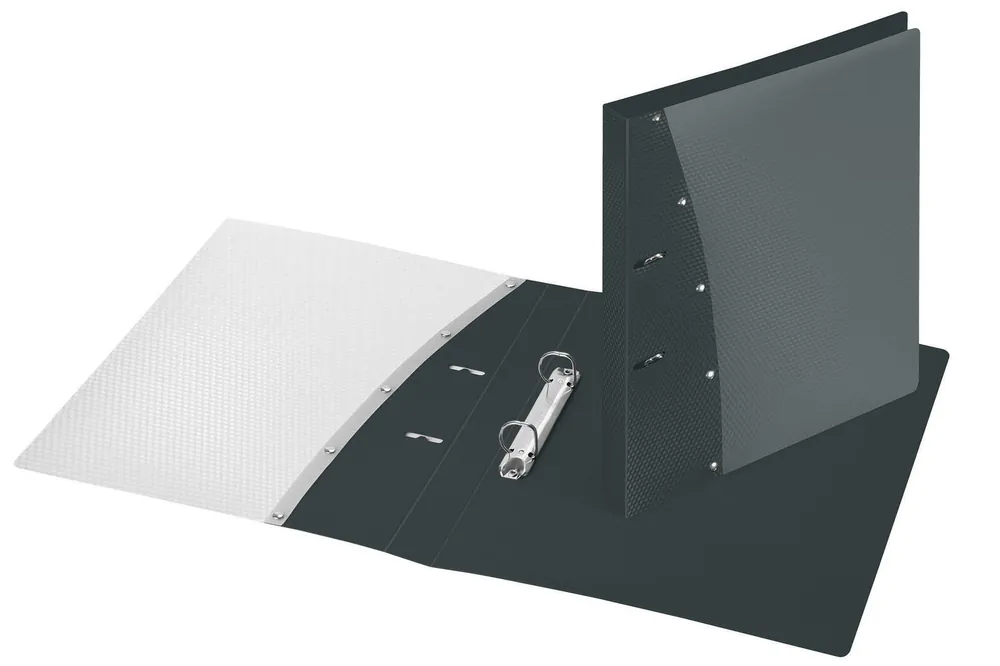 Zertifiziert VELOFLEX Diamond Präsentationsringbücher 2-Ringe DIN A4 2,90 cm schwarz