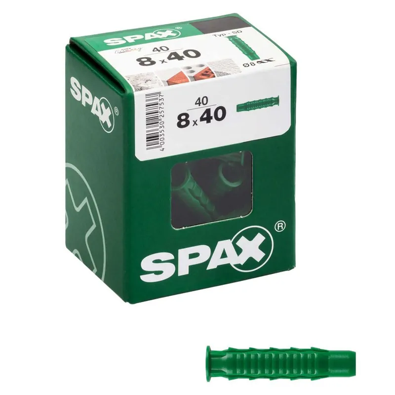 SPAX® Betondübel 8 x 40 mm, 40 St. Handgefertigt