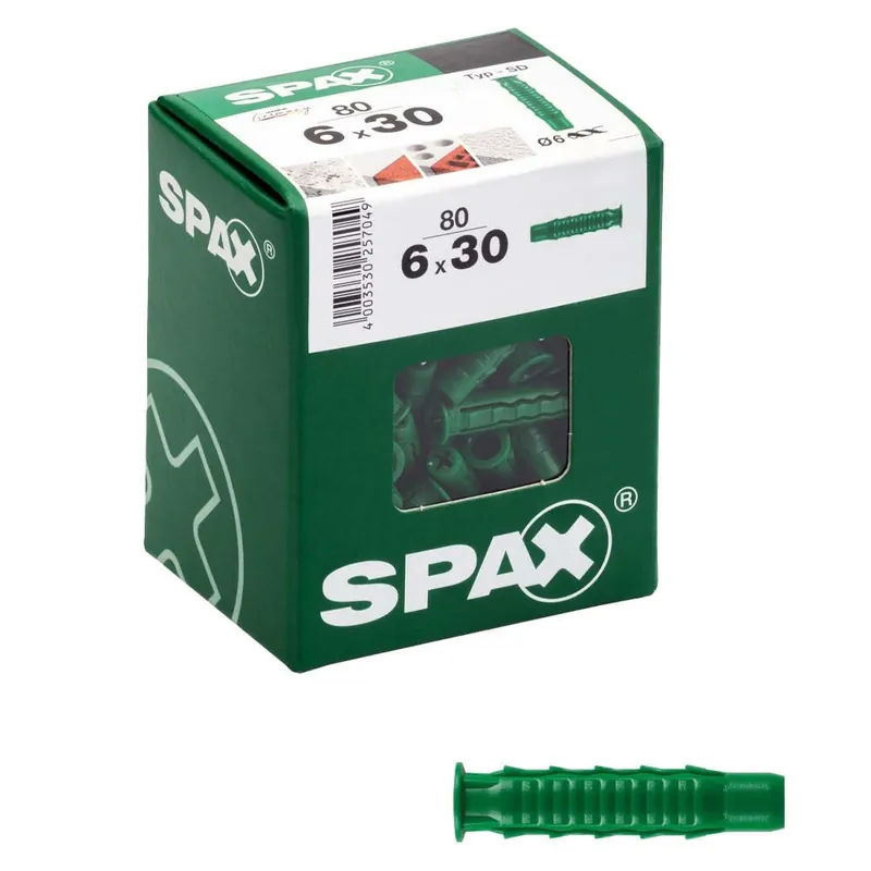 SPAX® Betondübel 6 x 30 mm, 80 St. Mengenrabatt