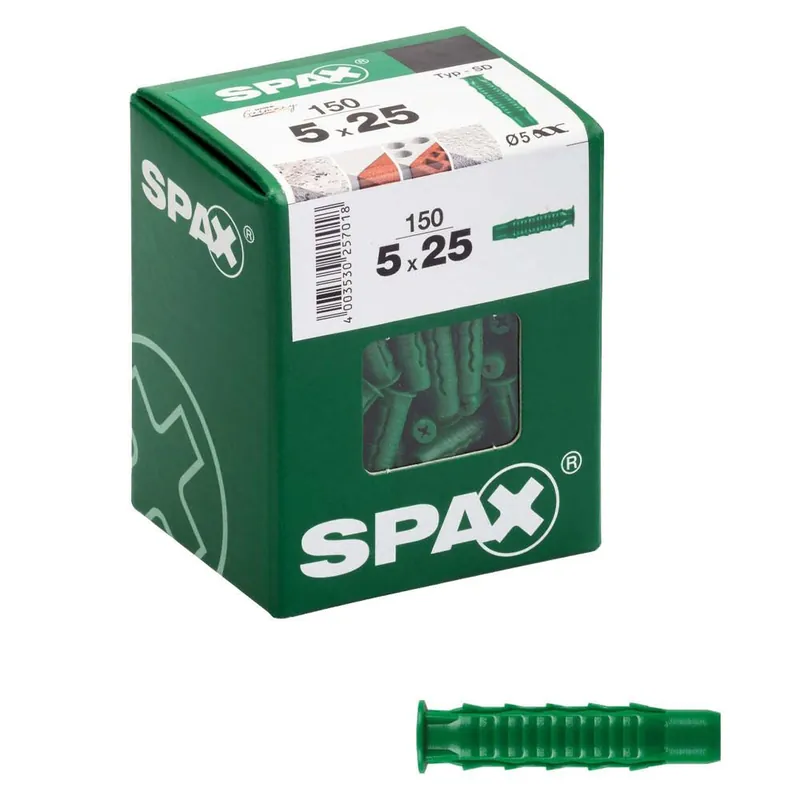SPAX® Betondübel 5 x 25 mm, 150 St. Bestseller