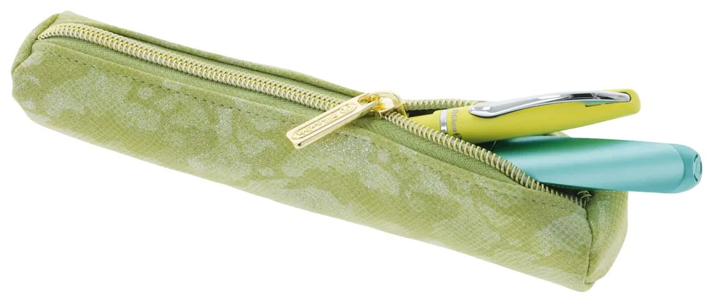 Neuheit herlitz Schlampermäppchen Bright Animals grün