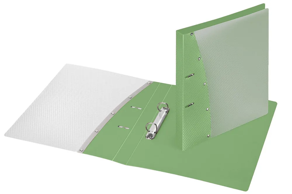 VELOFLEX Diamond Präsentationsringbücher 2-Ringe DIN A4 2,90 cm hellgrün Kracherpreis