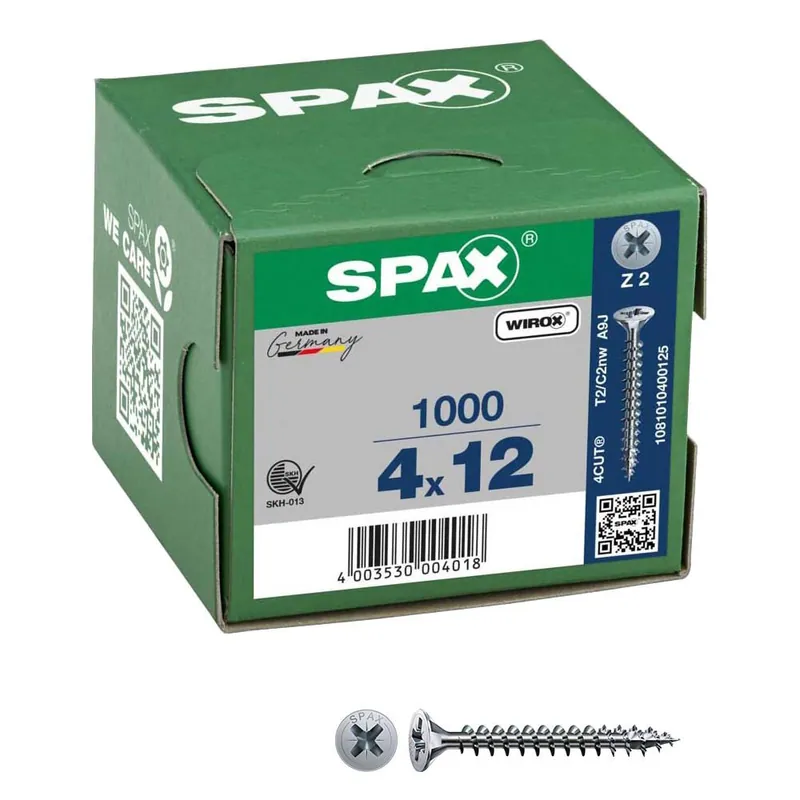 Limited Edition SPAX® Universalschrauben Z2 4×12 1000 St.