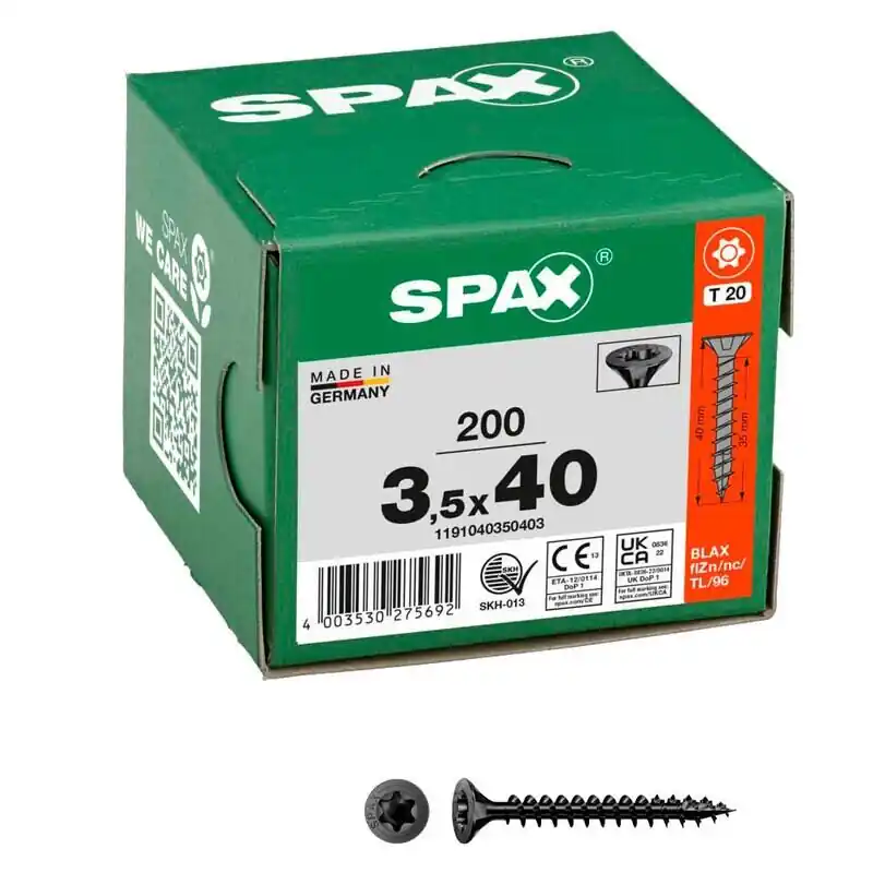 Abverkauf SPAX® Universalschrauben T20 3,5×40 200 St.