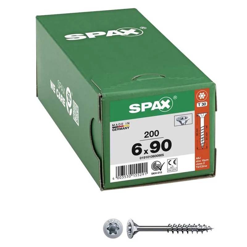 Sonderangebot SPAX® Universalschrauben T30 6×90 200 St.