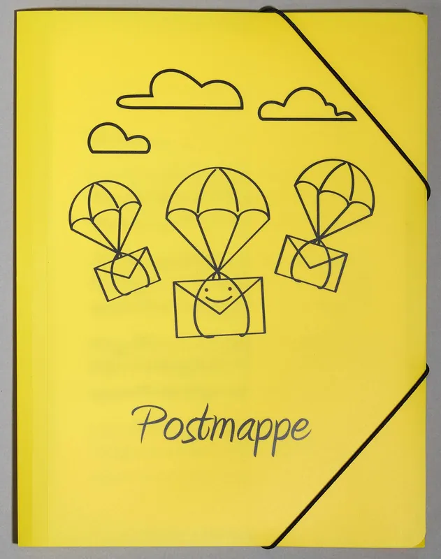 PAGNA Sammelmappe Postmappe DIN A4 gelb Großhandel